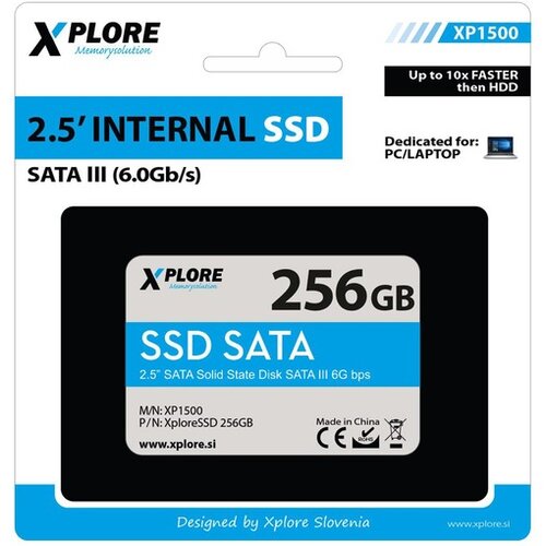 X-plorer SSD notranji disk 6,3 cm (2,5) 256 GB, XP1500 Slike