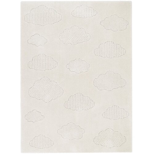 Nattiot Kremno bela otroška preproga 120x170 cm Nouby S – Cene