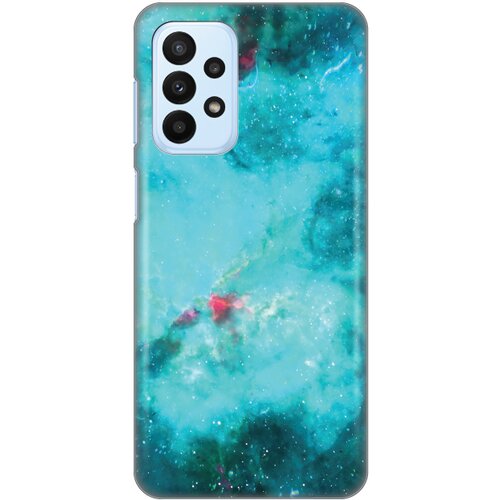 maska silikonska print za samsung A235F galaxy A23 4G marbel sky Slike