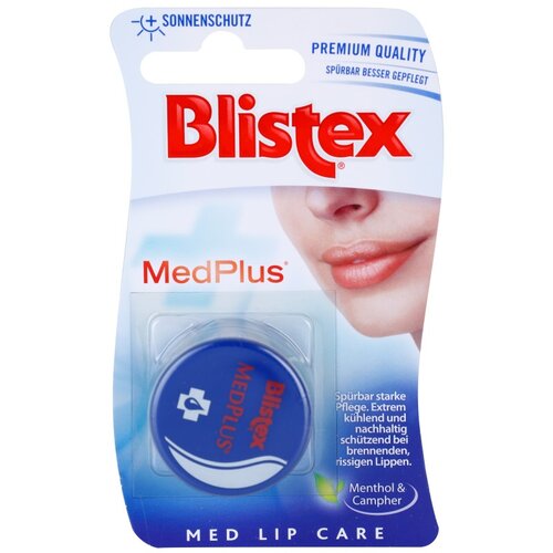 Blistex MedPlus rashlađujući balzam za isu&amp;scaron;ene i ispucale usne SPF 15 7 ml Slike