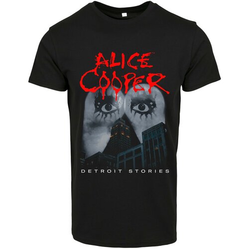 Merchcode Black Alice Cooper T-Shirt Detroit Stories Slike