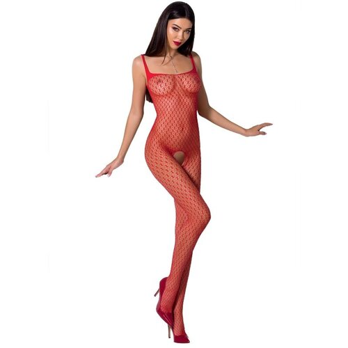 Passion WOMAN BS071 BODYSTOCK - RDEČA ENA VELIKOST ROJO ENA VELIKOST, (21240329) Cene