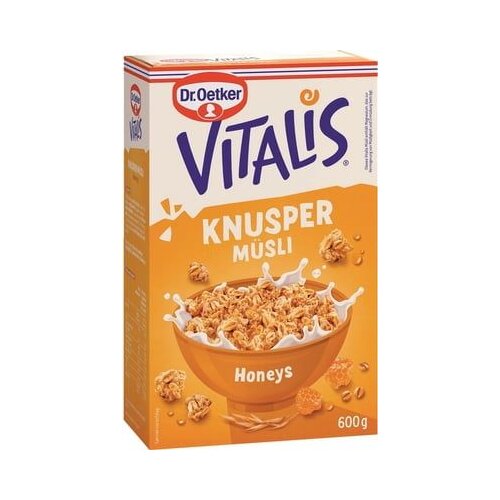 Dr. Oetker Vitalis - hrustljavi muesli z medom Cene