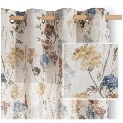 Restilo Kremno bela zavesa 135x250 cm Flosi &amp;ndash; Slike