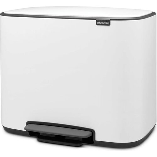 Brabantia Bo pedalni koš 11 L + 23 L z 2 plastičnima vložkoma - White Cene