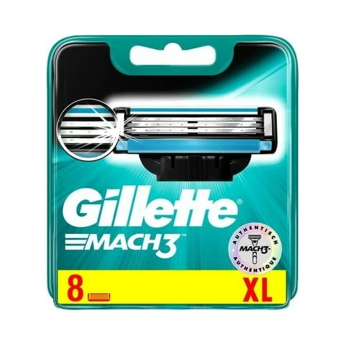 Gillette Mach3 glave za britje - 8 kosi