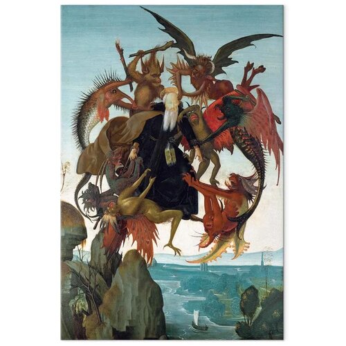  XXL slika - Michelangelo &amp;ndash; The Torment of Saint Anthony 87x130 Slike