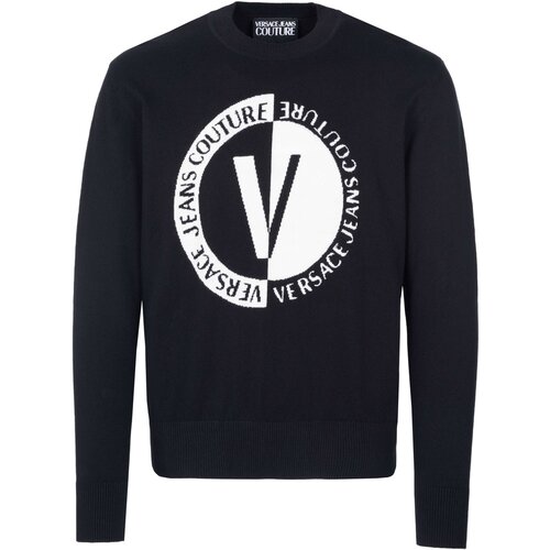 Versace Jeans Couture Puloverji - Črna Cene