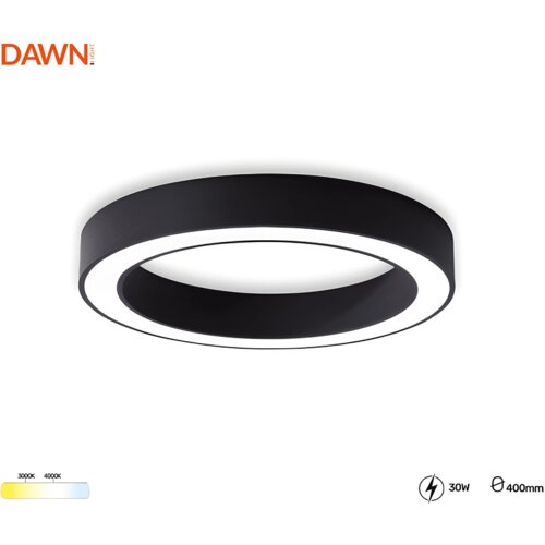 Bb Link led plafonjera 30W ww nw vesta 679 crni Cene