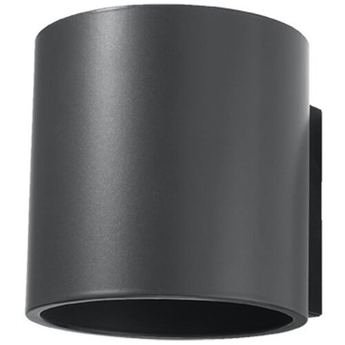 Nice Lamps Temno siva stenska svetilka &amp;oslash; 10 cm Roda &amp;ndash; Slike