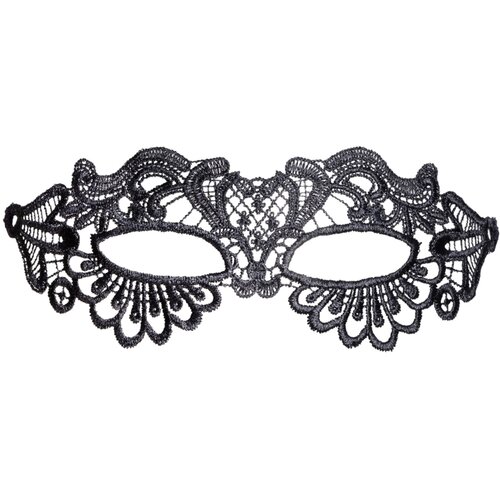 Cottelli Delicate Embroidered Blindfold 2461323 Black Slike