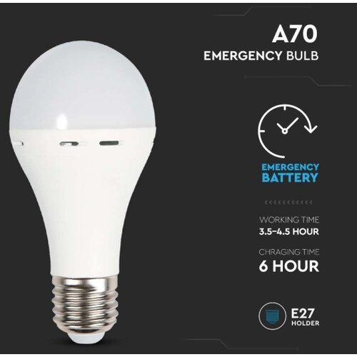  led sijalica sa režimom za hitne slučajeve A70 E27/9W/230V 4000K Slike