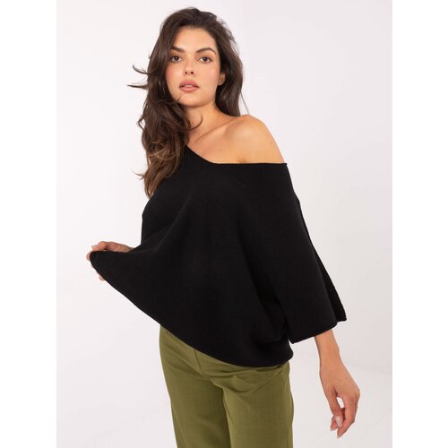 Italy Moda Sweater-IT-SW-2202.52-black Cene