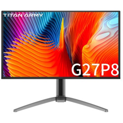 TITAN ARMY Monitor QD OLED G27P8, 240 Hz, HDR400, HAS, Aurora Cene