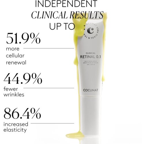Cocunat Clinical Retinal nočni regeneracijski serum 30 ml Slike