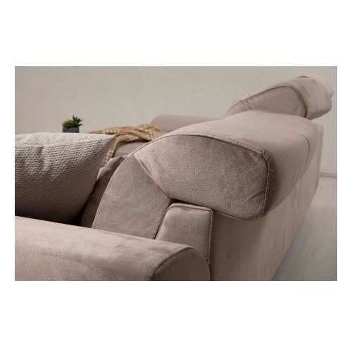  Kutna sofa Frido 100x92x308cm Bež Slike