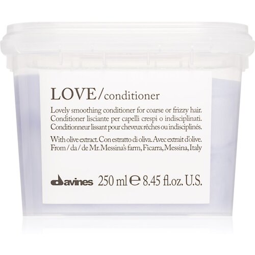 DAVINES Essential Haircare LOVE Smoothing Conditioner balzam za glajenje las za neobvladljive lase 250 ml Cene