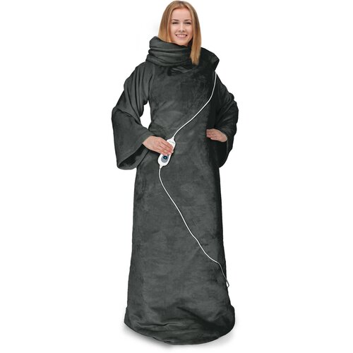 Klarstein Slanket Električna odeja z rokavi 120W 155x180cm Coral Fleece Cene