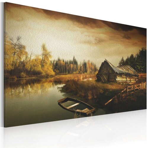  Slika - Idyllic village 120x80 Slike