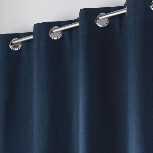 Douceur d int&amp;eacute;rieur Temno modra zatemnitvena zavesa 140x180 cm Crepuscule &amp;ndash; Slike