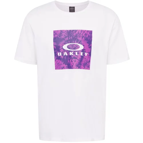 Oakley Funkcionalna majica 'WANDERLUST' neonsko lila / temno liila / bela