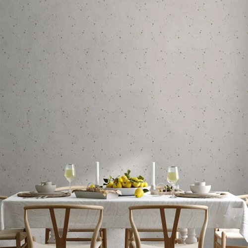  Tapeta - Star Map - Delicate Constellations in Warm Shades. 50x1000 Vodootporna Cene