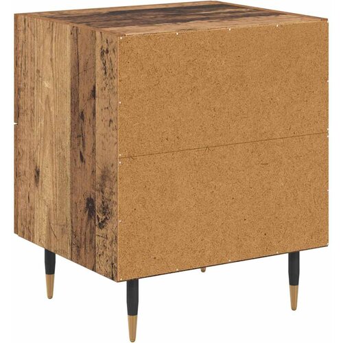  Noćni ormar s ladicama 2 pcs Staro drvo 40 x 35 x 47,5 cm Slike