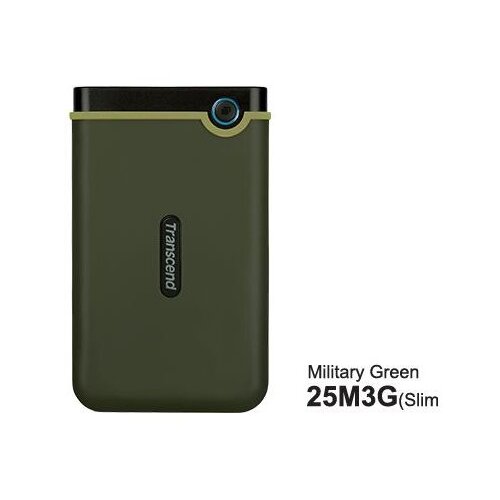 Transcend HDD 1TB StoreJet M3Portable,USB 3.1,anti-shock,Military Green Cijene