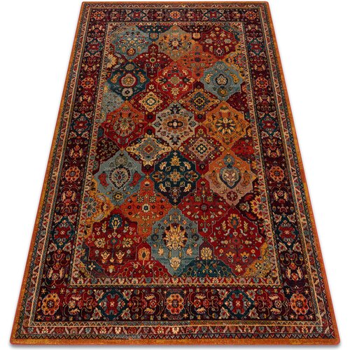 RugsX Preproge Preproga volna POLONIA Samari Ornament rubin 200x300 cm Rdeča Cene