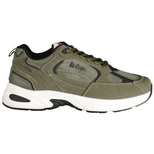 Lee Cooper mu&scaron;ke tenisice LCM628605 s kontrastnim detaljima maslinastozelene Cijene