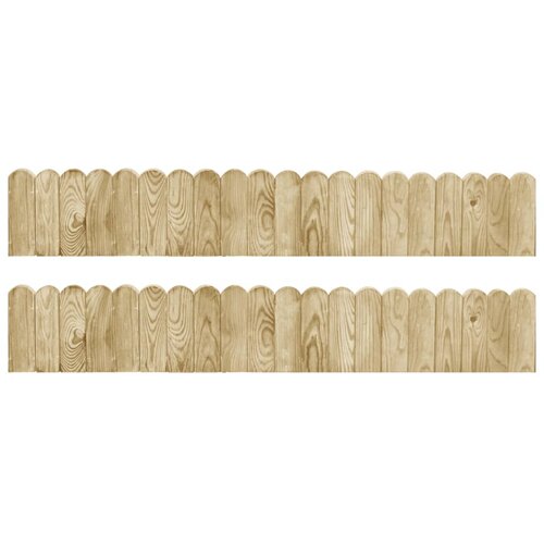 vidaXL Rolane ograde 2 kom 120 cm od impregnirane borovine Cijene