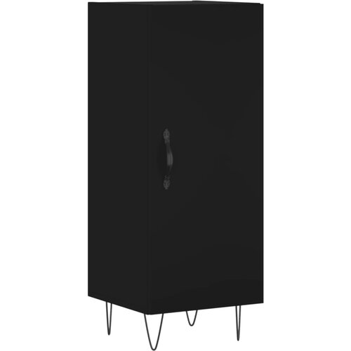 Maison Chic Komoda - Predalnik črna 34,5x34x90 cm inženirski les, (21716113) Slike