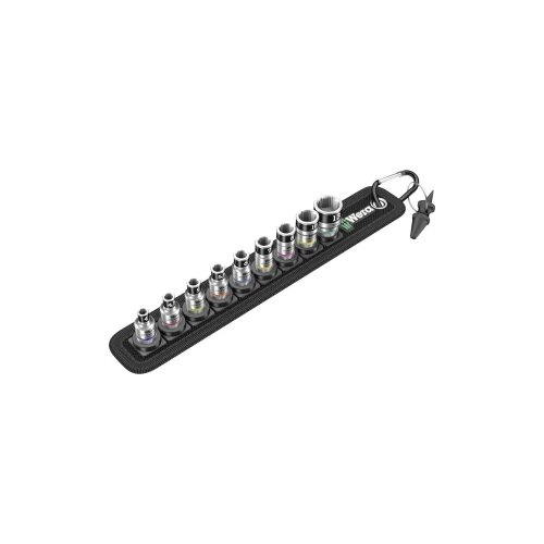 Wera Belt A 1 Zyklop socket set w. holding funtion 1/4 drive Slike