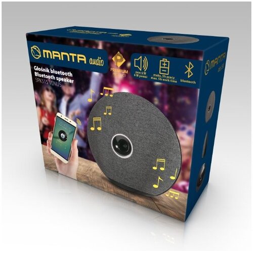 Manta zvučnik Bluetooth, 2x3W, baterija SPK515 Slike