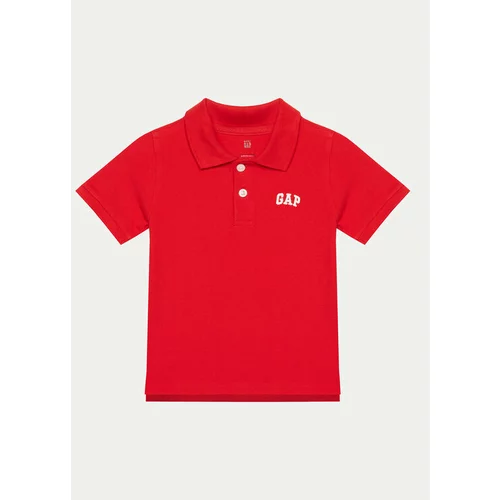 GAP Polo majica 572587 Rdeča Regular Fit