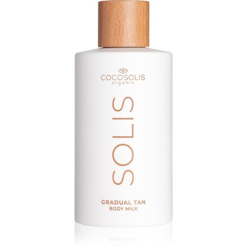 Cocosolis SOLIS Gradual Tan Body Milk samoporjavitveni losjon za postopno porjavitev z vonjem Caramel Latte 200 ml Slike