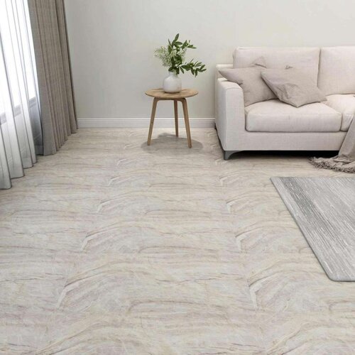  Podne daske 55 pcs Bež 5 11 m&sup2; PVC - Smeđa i bež Cijene