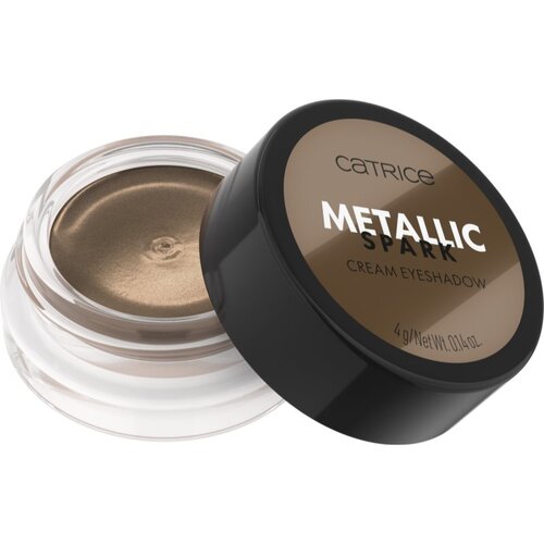 Catrice Metallic Spark kremasto senčilo za oči za ble&amp;scaron;čeč sijaj odtenek 020 Diamond Dust 4 g Slike