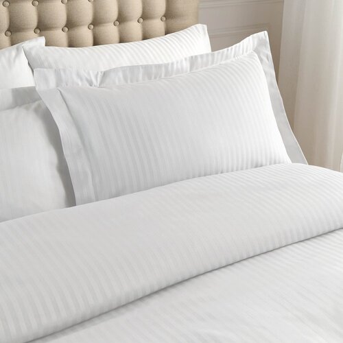 Catherine Lansfield Prevleke za vzglavnik iz damasta v kompletu 2 ks 75x50 cm Satin Stripe – Cene
