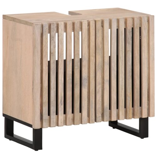  Kupaonski ormarić za umivaonik 62x34x58 cm masivno drvo manga Cijene