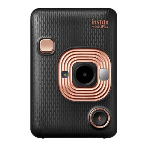 Fuji Instax Mini LiPlay hibrid fotoaparat, črn