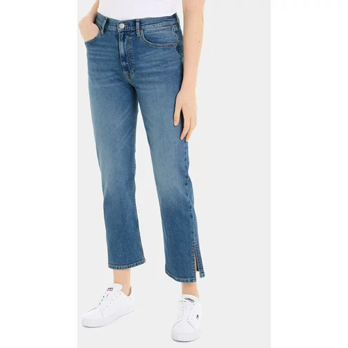 Tommy Jeans Jeans hlače Harper DW0DW16680 Modra Straight Fit