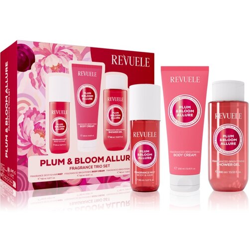 Revuele Plum & Bloom Allure Fragrance Trio Set darilni set za telo za ženske Cene