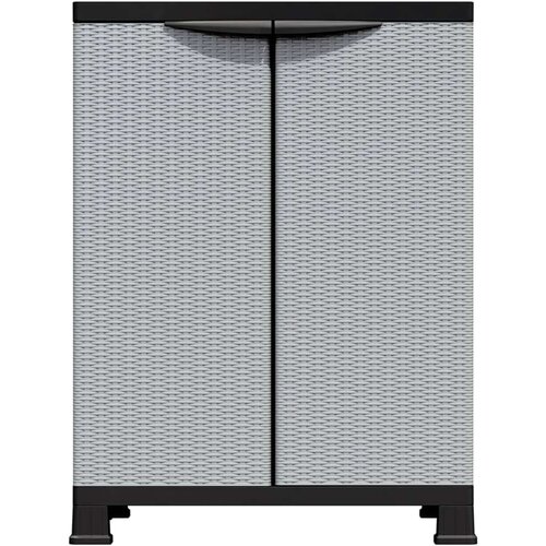VidaXL Plastični ormarić 68 x 39 x 92 cm dizajn ratana Slike