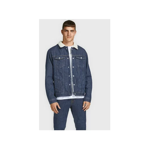 Jack & Jones Jeans jakna Jean 12181157 Mornarsko modra Regular Fit