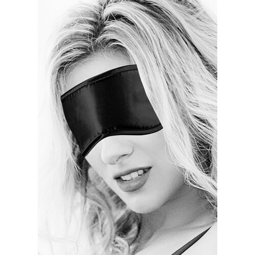 Ouch! Satin Eye-Mask Black Cene