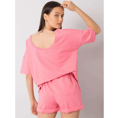 Fashion Hunters Women's pink cotton set