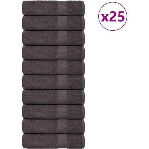  Ručnici za kupanje FROGN 25 kom antracit 100x150 cm 360 g/m² Cene