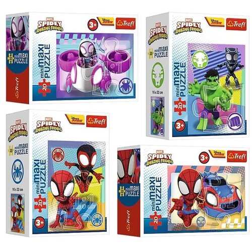 Trefl Predivni Spiderman 20 komada MiniMaxi puzzle u različitim varijantama - Cijene