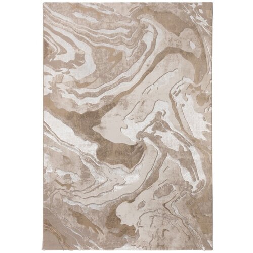 Flair Rugs Bež preproga Marbled, 80 x 150 cm Slike